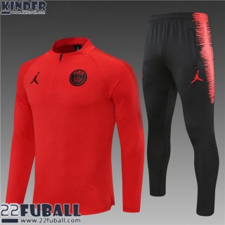 Trainingsanzug PSG Paris rot Kinder 21 22 TK178