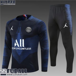 Trainingsanzug PSG Paris Blau Kinder 21 22 TK180