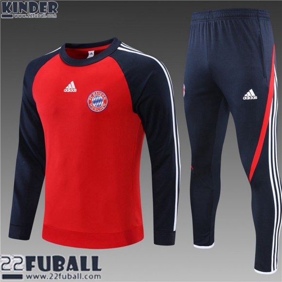 Trainingsanzug Bayern Munchen rot Kinder 21 22 TK190