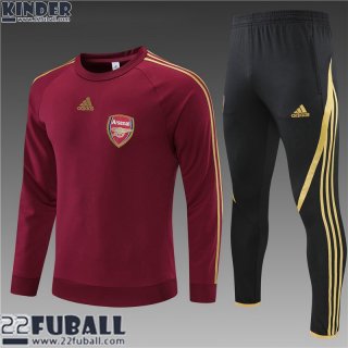 Trainingsanzug Arsenal rot Kinder 21 22 TK195