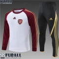 Trainingsanzug Arsenal Weiß Kinder 21 22 TK196