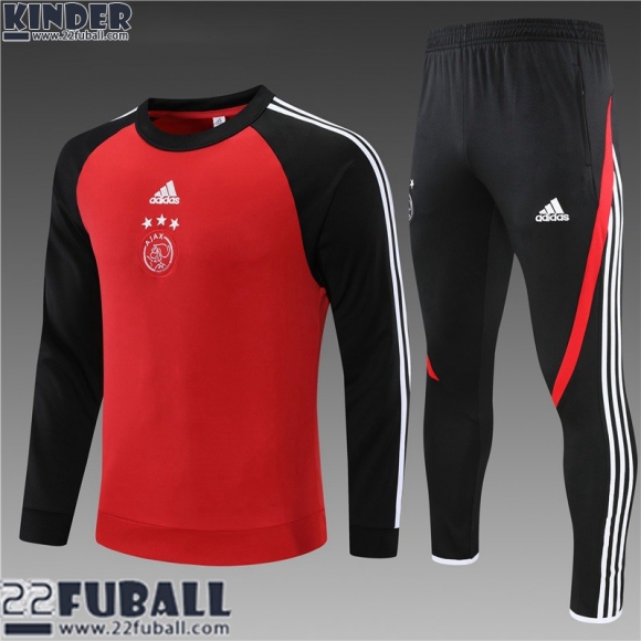 Trainingsanzug Ajax rot Kinder 21 22 TK197