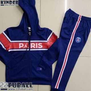 Sweatjacke PSG Paris Blau Kinder 21 22 TK206