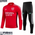 Trainingsanzug Arsenal rot Kinder 21 22 TK86