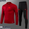 Trainingsanzug Bayern Munchen rot Kinder 21 22 TK88