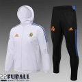 Windjacke Real Madrid Weiß Herren 21 22 WK46