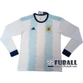 22Fuball: Argentinien Langarm Heimtrikot Herren 2019-2020