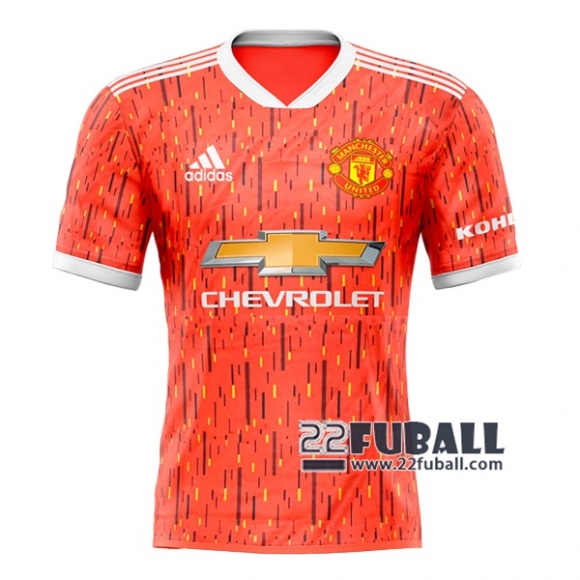 22Fuball: Manchester United Heimtrikot Herren Durchgesickerte Version 2020-2021