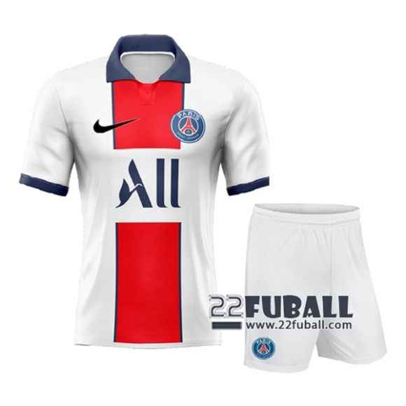 22Fuball: PSG Paris Saint Germain Auswärtstrikot Kinder Durchgesickerte Version 2020-2021