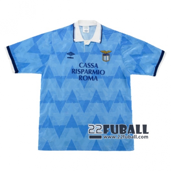 22Fuball: Ss Lazio Retro Heimtrikot Herren 1989-1991