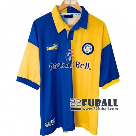 22Fuball: Leeds United Retro Auswärtstrikot Herren 1997-1999