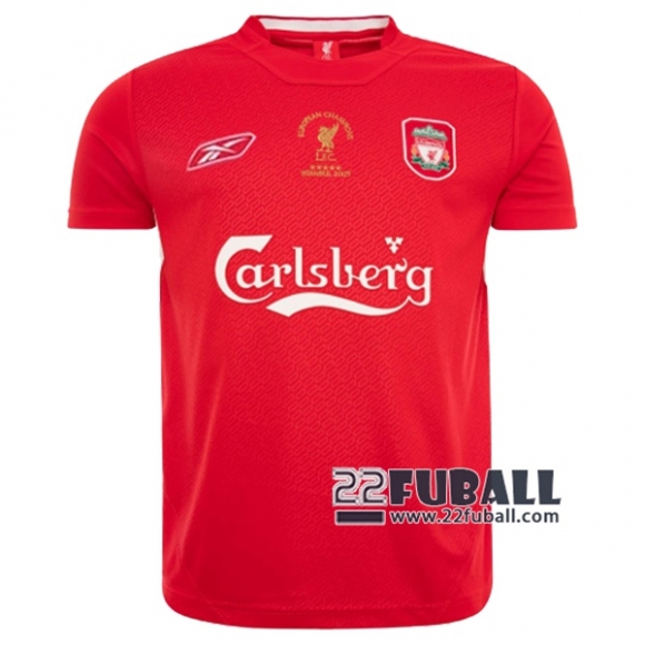 22Fuball: FC Liverpool Retro Heimtrikot Herren Champions 2005