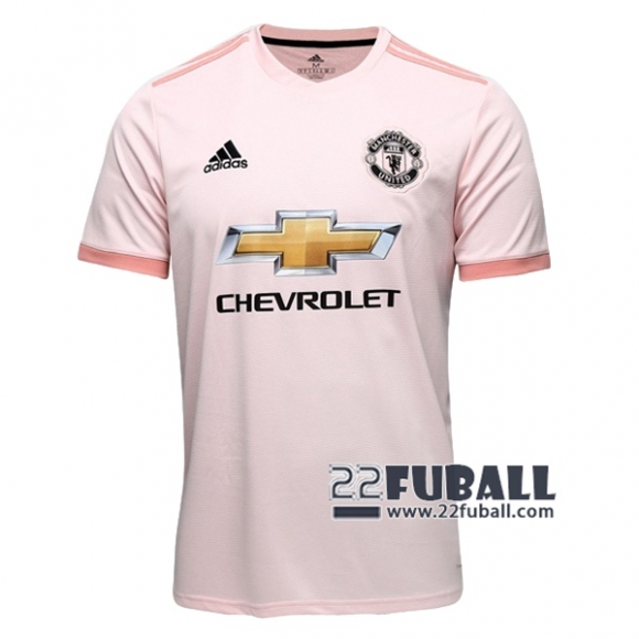 22Fuball: Manchester United Retro Auswärtstrikot Herren 2018-2019