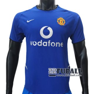 22Fuball: Manchester United Retro Ausweichtrikot Herren 2002-2003