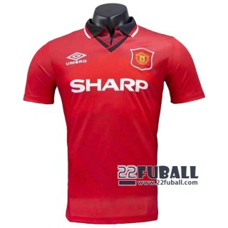 22Fuball: Manchester United Retro Heimtrikot Herren 1994-1996