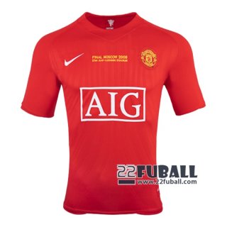 22Fuball: Manchester United Retro Heimtrikot Herren 2007-2008