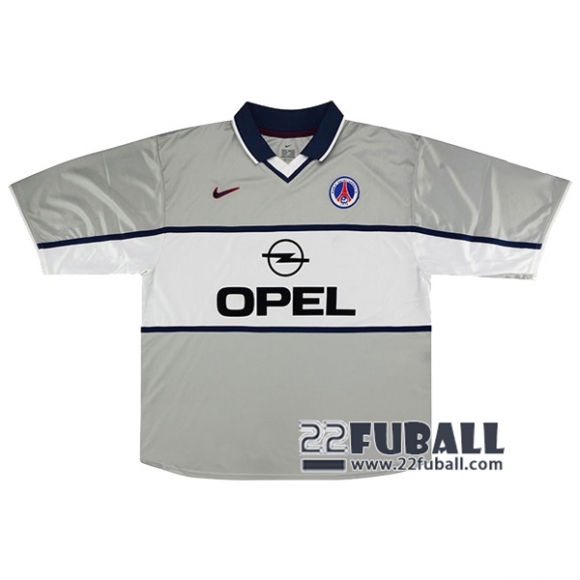 22Fuball: PSG Paris Saint Germain Retro Auswärtstrikot Herren 2000-2001