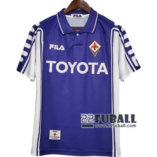 22Fuball: Acf Fiorentina Retro Heimtrikot Herren 1999-2000
