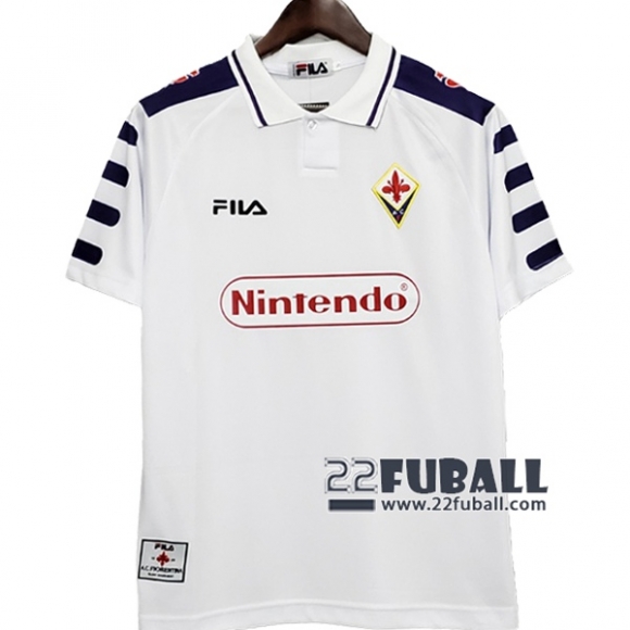 22Fuball: Acf Fiorentina Retro Auswärtstrikot Herren 1998-1999