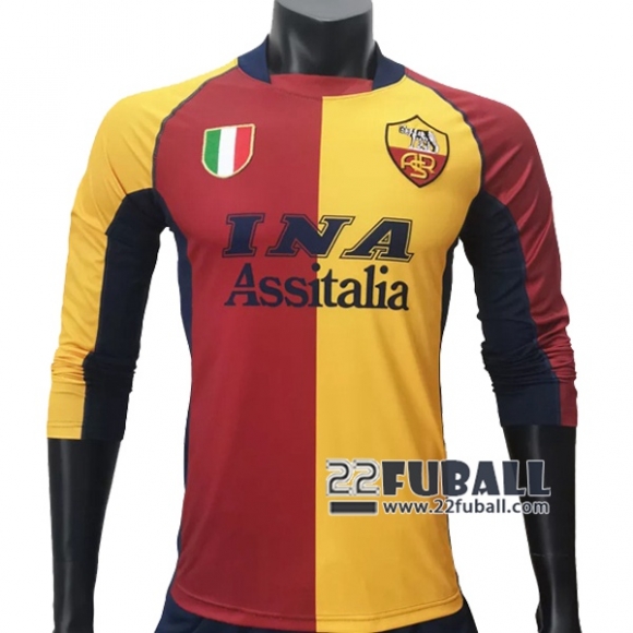 22Fuball: As Roma Retro Heimtrikot Herren 2001-2002