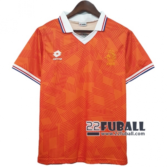 22Fuball: Niederlande Retro Heimtrikot Herren 1991