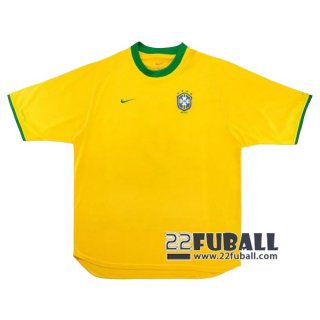 22Fuball: Brasilien Retro Heimtrikot Herren 2000