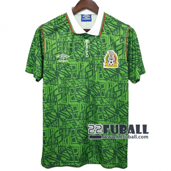 22Fuball: Mexiko Retro Heimtrikot Herren 1994