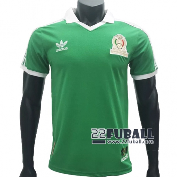 22Fuball: Mexiko Retro Heimtrikot Herren 1986