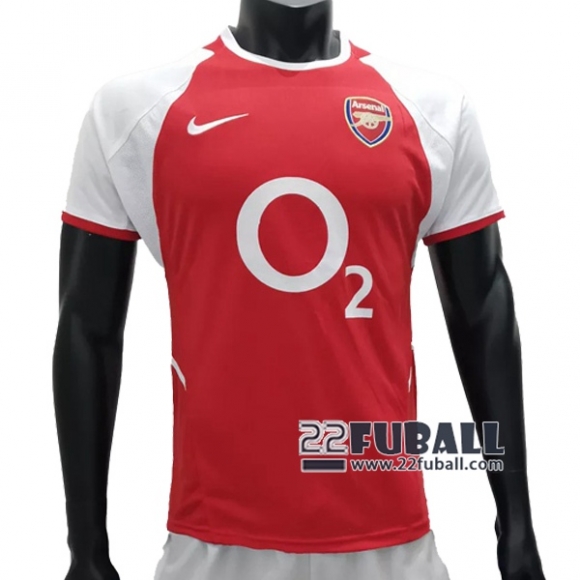 22Fuball: Arsenal Retro Heimtrikot Herren 2002-2004