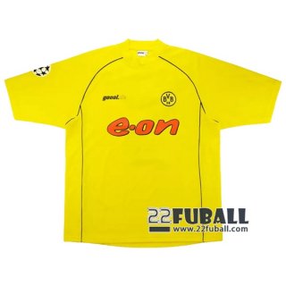 22Fuball: Borussia Dortmund Retro Heimtrikot Herren 2002-2003