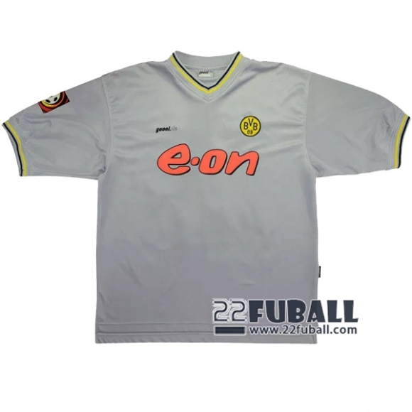 22Fuball: Borussia Dortmund Retro Auswärtstrikot Herren 2000-2001