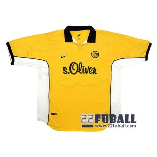 22Fuball: Borussia Dortmund Retro Heimtrikot Herren 1998-2000