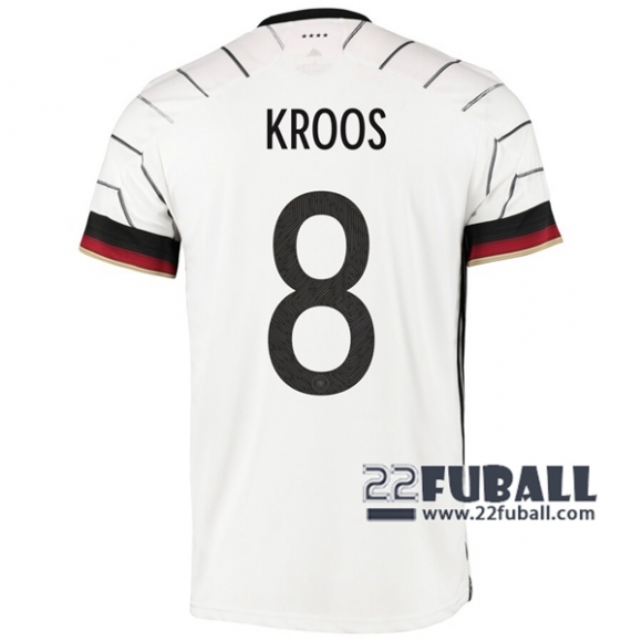 22Fuball: Deutschland Heimtrikot Herren (Kroos #8) Em 2020 2021