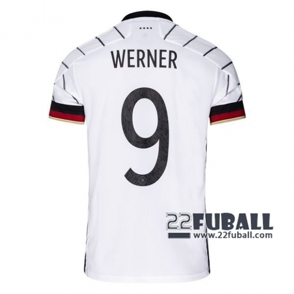 22Fuball: Deutschland Heimtrikot Herren (Werner #9) Em 2020 2021