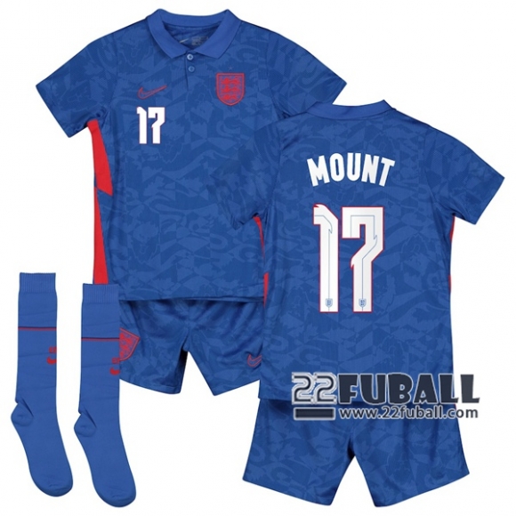 22Fuball: England Auswärtstrikot Kinder (Mount #17) Em 2020 2021