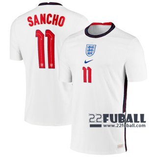 22Fuball: England Heimtrikot Herren (Sancho #11) Em 2020 2021