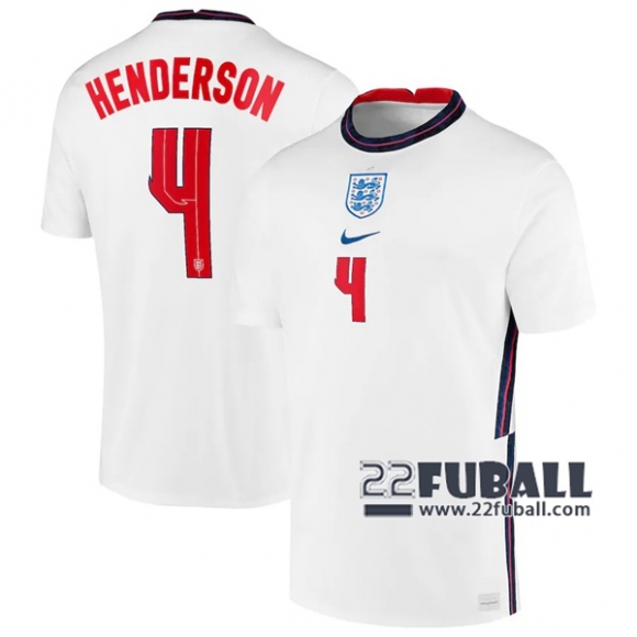 22Fuball: England Heimtrikot Herren (Henderson #4) Em 2020 2021