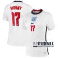 22Fuball: England Heimtrikot Damen (Mount #17) Em 2020 2021