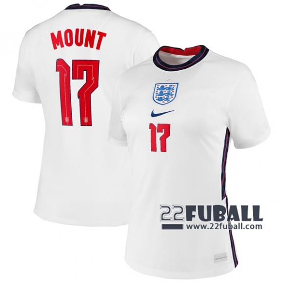 22Fuball: England Heimtrikot Damen (Mount #17) Em 2020 2021