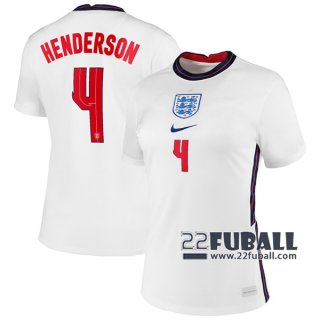 22Fuball: England Heimtrikot Damen (Henderson #4) Em 2020 2021