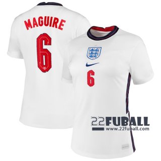 22Fuball: England Heimtrikot Damen (Maguire #6) Em 2020 2021
