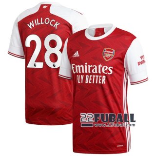 22Fuball: Arsenal Heimtrikot Herren (Willock #28) 2020-2021