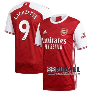 22Fuball: Arsenal Heimtrikot Herren (Lacazette #9) 2020-2021