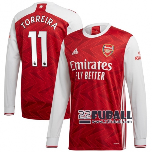 22Fuball: Arsenal Langarm Heimtrikot Herren (Torreira #11) 2020-2021