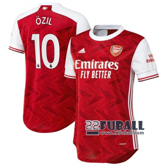 22Fuball: Arsenal Heimtrikot Damen (Özil #10) 2020-2021