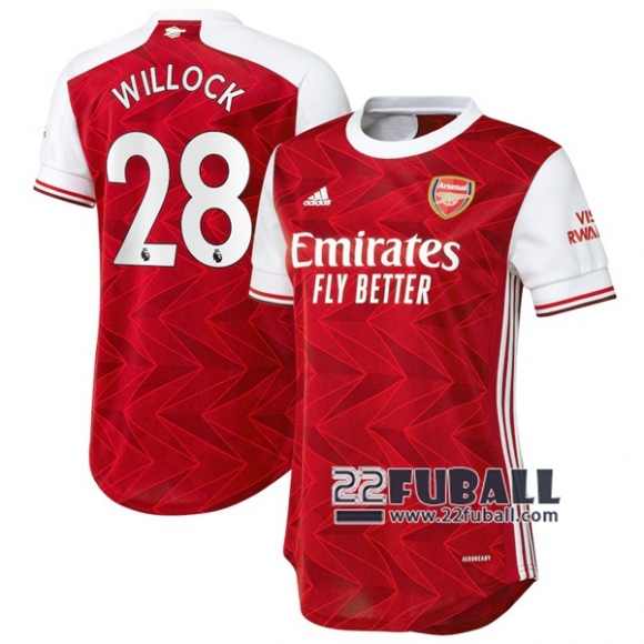 22Fuball: Arsenal Heimtrikot Damen (Willock #28) 2020-2021