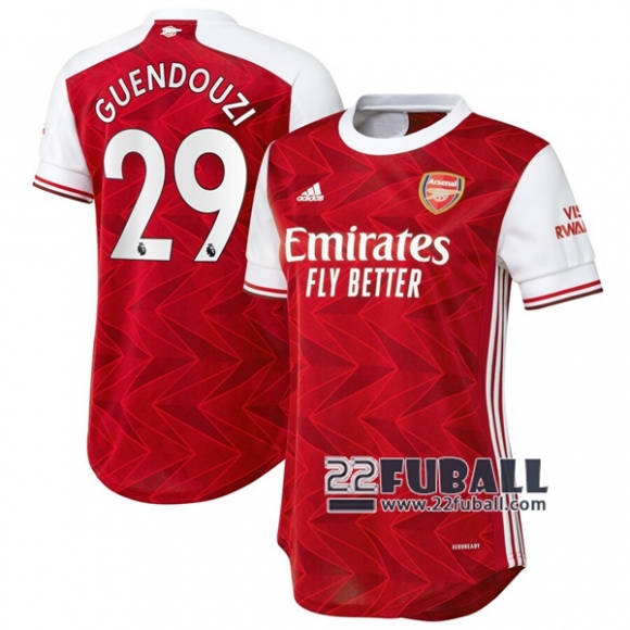 22Fuball: Arsenal Heimtrikot Damen (Guendouzi #29) 2020-2021