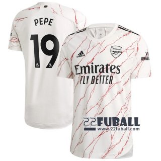 22Fuball: Arsenal Auswärtstrikot Herren (Pepe #19) 2020-2021