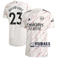 22Fuball: Arsenal Auswärtstrikot Herren (David Luiz #23) 2020-2021