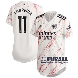 22Fuball: Arsenal Auswärtstrikot Damen (Torreira #11) 2020-2021